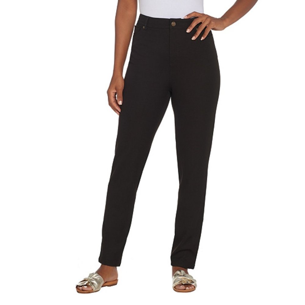 Linea by Louis Dell'Olio Jean Style Pants in Brown
